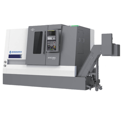 SMTCL Hard Rail CNC Lathe HTC40S Υψηλή ακαμψία Μεγάλη διάσταση A2-8 Ταχύτητα σπινδύλης 4000r / min Στρίφωμα κρεβατιού CNC Lathe